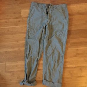 American Eagle cuffed cargo pants.